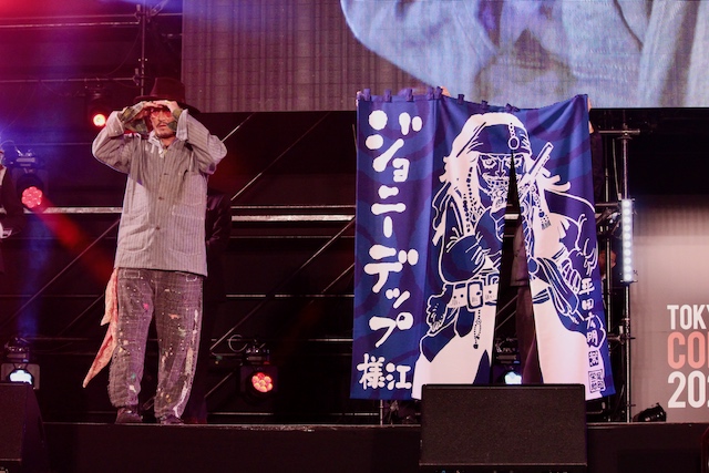 ジョニー・デップ、東京コミコンに登場の画像