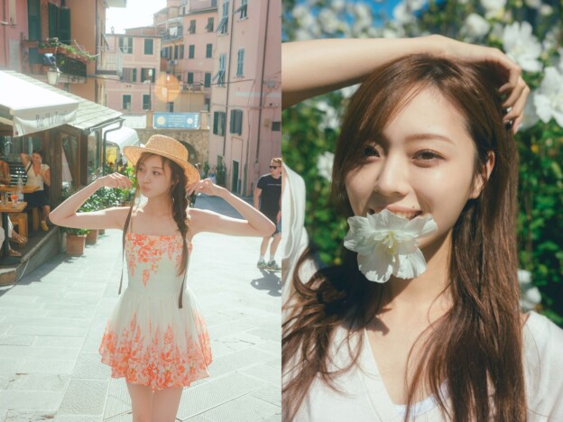 乃木坂46 梅澤美波、オレンジのワンピース姿で街ブラ 2nd写真集先行カットが公開