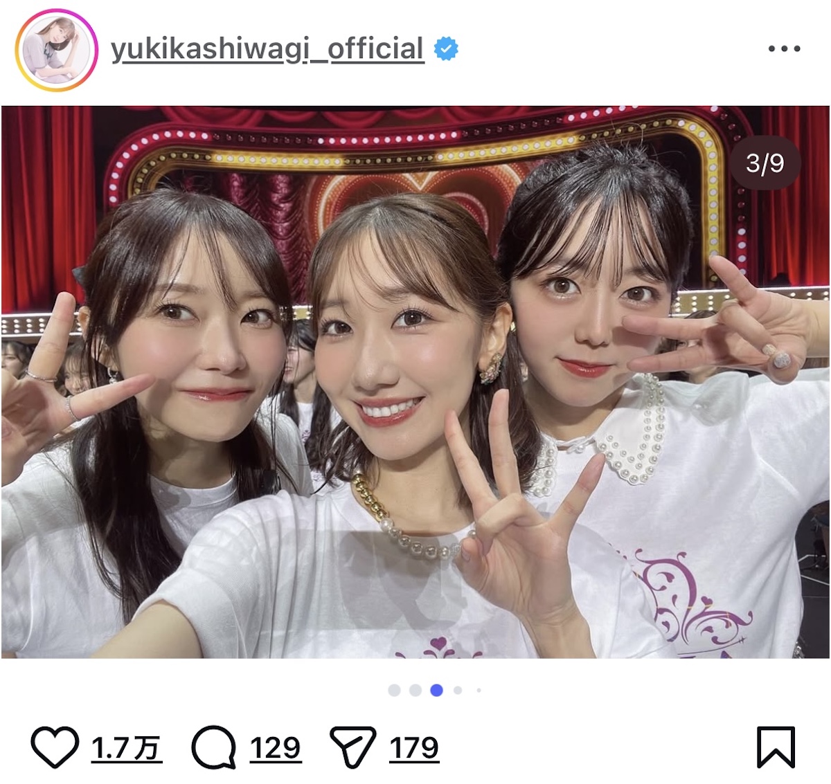 前田敦子ら、AKB48 20周年公演オフショットの画像