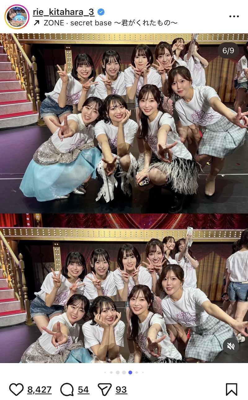 前田敦子ら、AKB48 20周年公演オフショットの画像