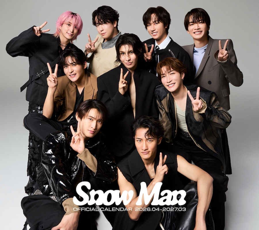『Snow Man オフィシャルカレンダー 2026.04-2027.03』表紙