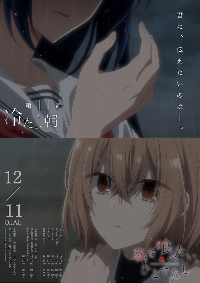 『私を喰べたい、ひとでなし』第11話あらすじの画像