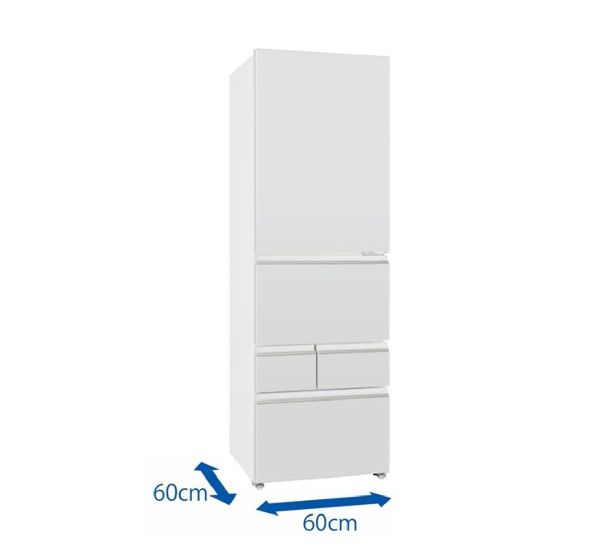 最新冷蔵庫は奥行きサイズに変化?