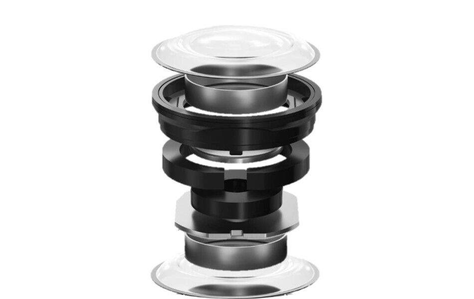 自社開発のデュアル振動板ドライバー