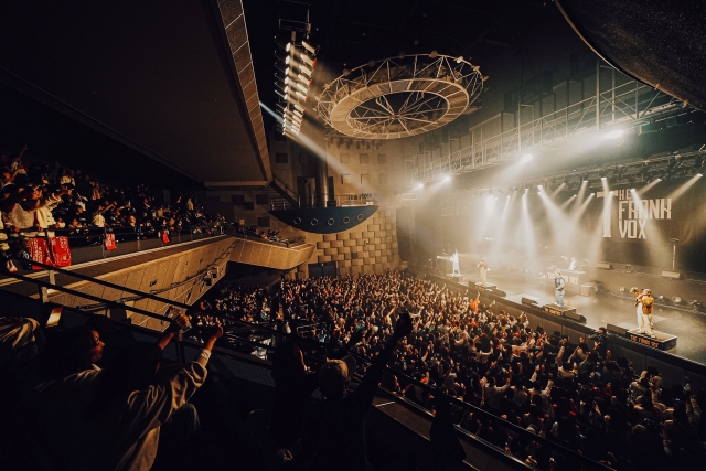 THE FRANK VOX 12月14日なんばHatchワンマン公演ライブ写真