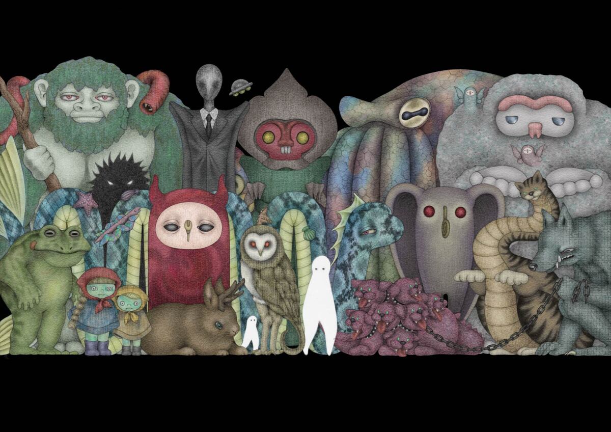 光宗薫、個展「せみにんげん」開催の画像