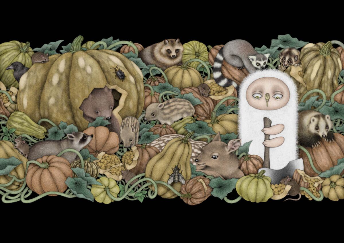 光宗薫、個展「せみにんげん」開催の画像