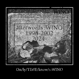 WINO『Only time knows』ジャケット