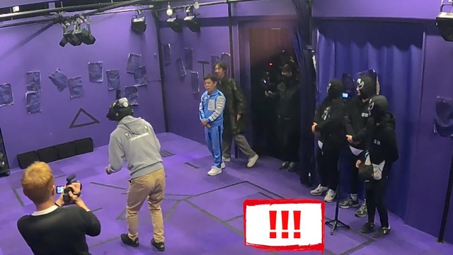 ナインティナインと共演し暴れる江頭