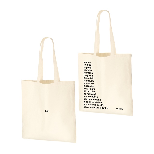 Rosalía 日本限定スペシャルグッズ 同時購入者特典トートバッグ