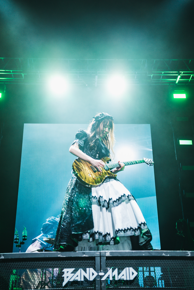 『BAND-MAID TOUR 2025』（撮影＝伊東実咲）