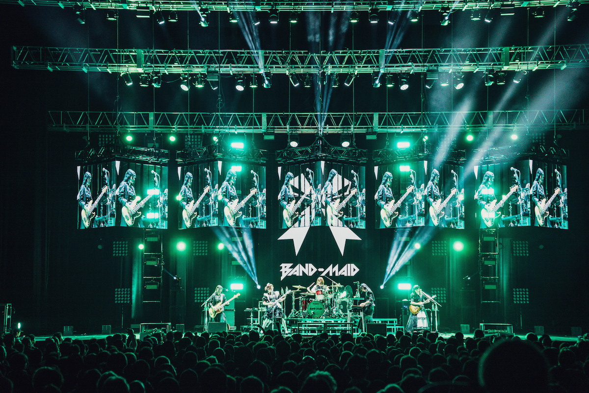 『BAND-MAID TOUR 2025』(撮影=伊東実咲)