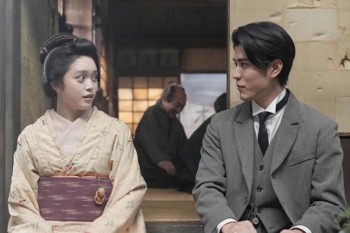 『ばけばけ』第63話、トキ（髙石あかり）と銀二郎（寛一郎）が思い出の場所にランデブーへ