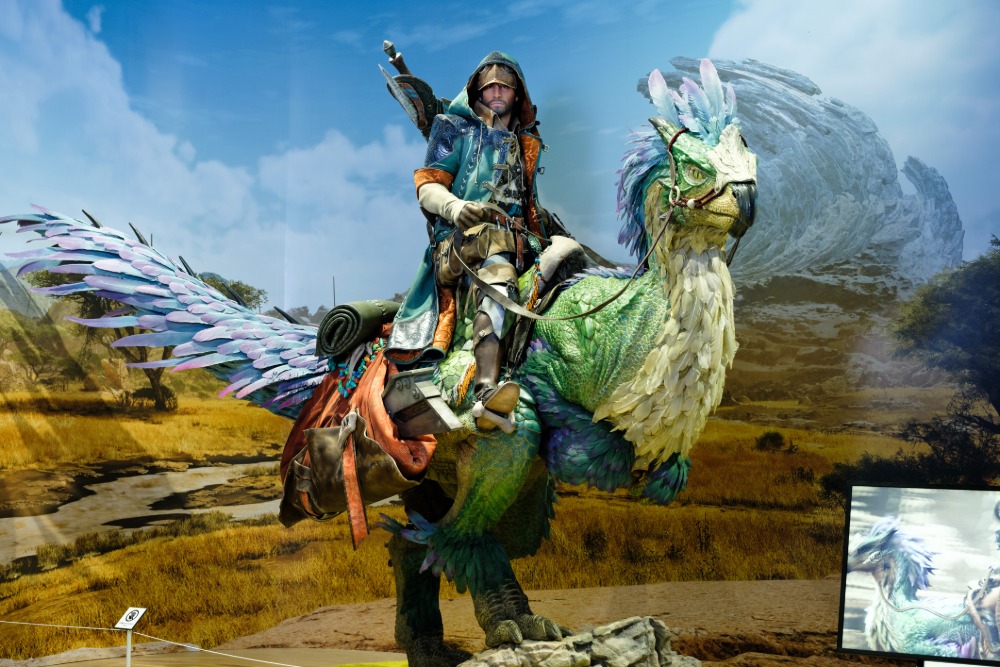 「セクレト＋ハンター」等身大造作