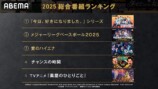 総合番組ランキング
