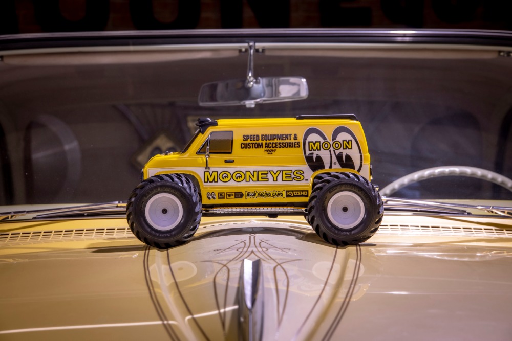 側面からの展示