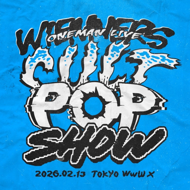 『Wienners ONEMAN LIVE "CULT POP SHOW"』告知画像