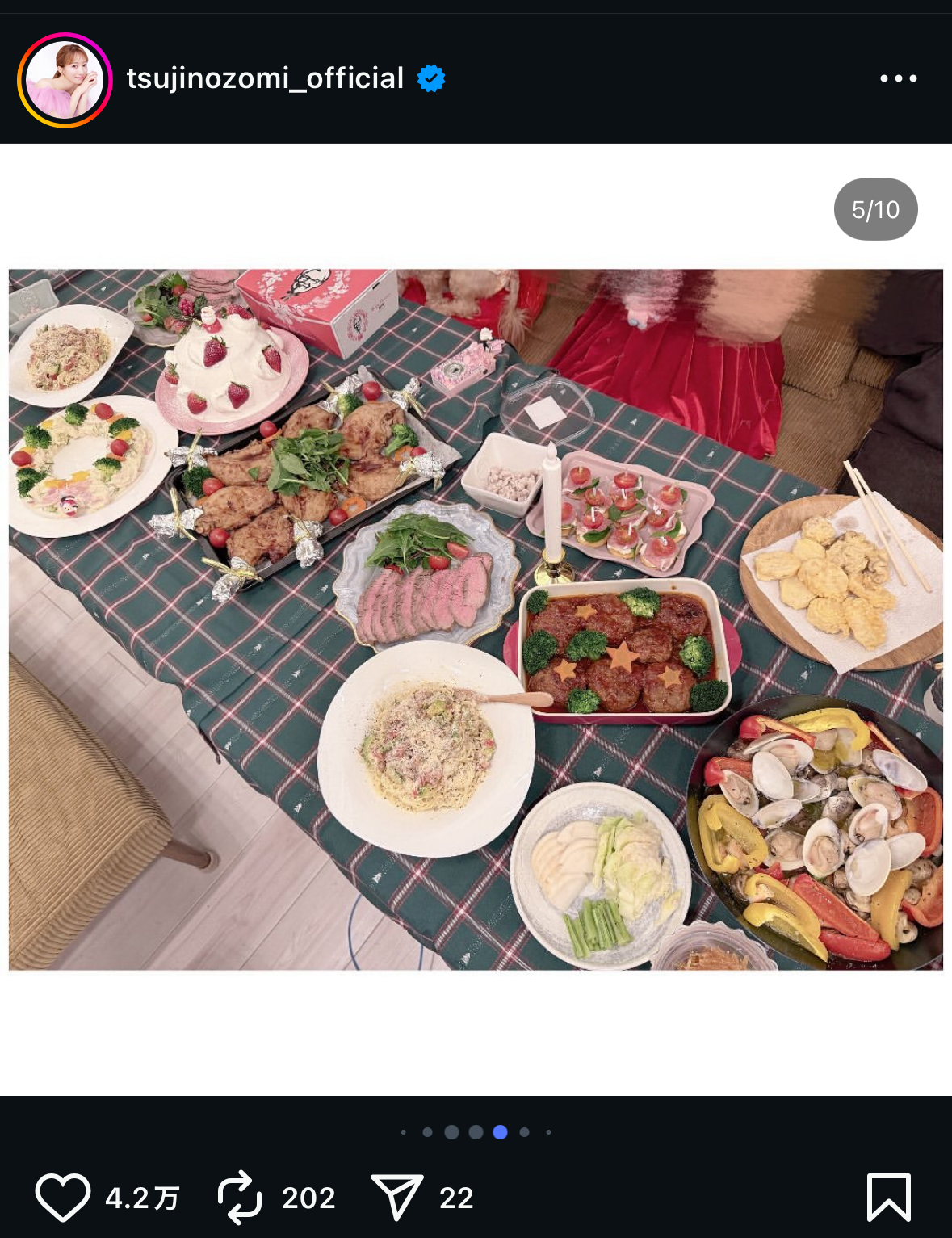 辻希美 公式Instagramより