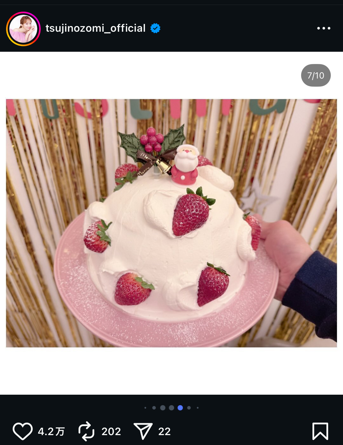 辻希美 公式Instagramより