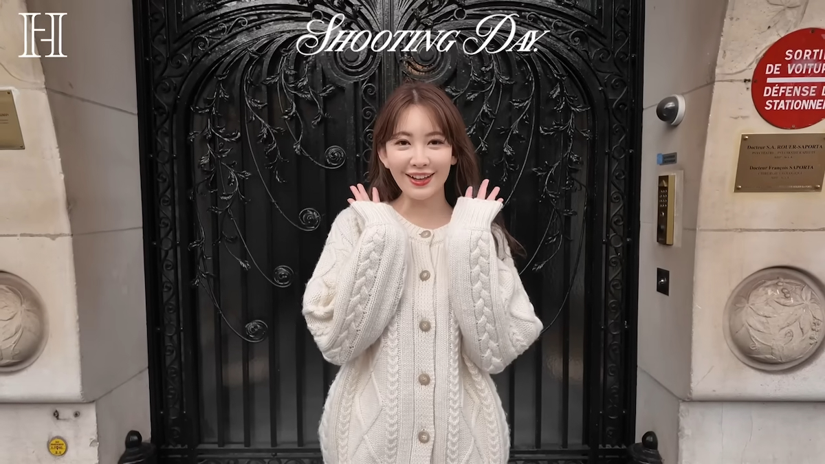 小嶋陽菜、パリで贅沢なディナーを堪能