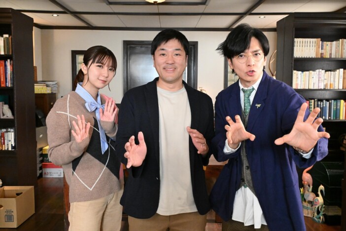 『パンダより恋が苦手な私たち』撮影スタジオを原作者が訪問　上白石萌歌×生田斗真を絶賛