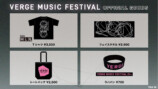 『VERGE MUSIC FESTIVAL』グッズ