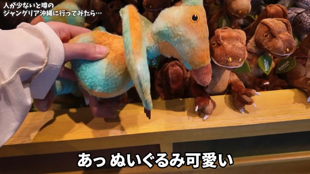 『ジャングリア沖縄』を満喫するいけちゃん