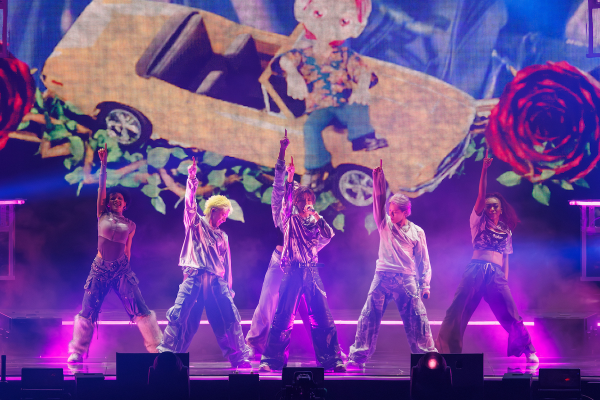 Number_i ⒸTOBE Co., Ltd.（『Number_i LIVE TOUR 2025 No.Ⅱ』さいたまスーパーアリーナ公演より）