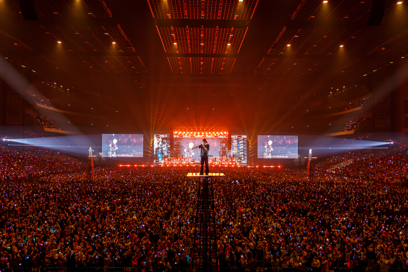 Number_i ⒸTOBE Co., Ltd.（『Number_i LIVE TOUR 2025 No.Ⅱ』さいたまスーパーアリーナ公演より）