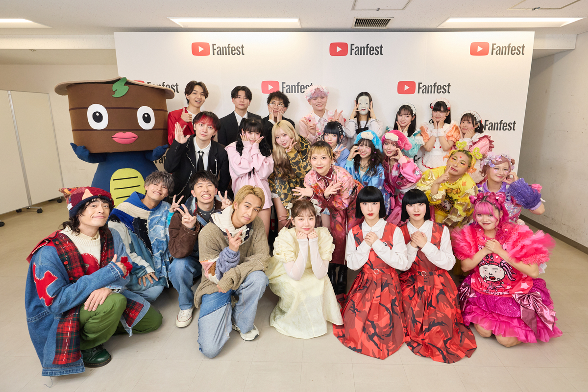 はじめしゃちょーやAiScReam、しなこ、なにわ男子まで…今年を彩る動画クリエイターら集結した『YouTube Fanfest Japan 2025』の画像12-14