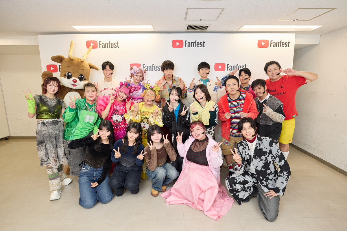 はじめしゃちょーやAiScReam、しなこ、なにわ男子まで…今年を彩る動画クリエイターら集結した『YouTube Fanfest Japan 2025』の画像5-13