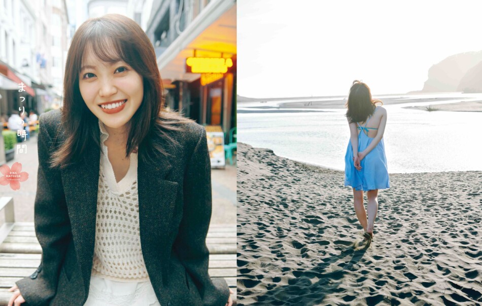 櫻坂46 松田里奈、地元・宮崎で写真集発売を記念した「おまつり企画