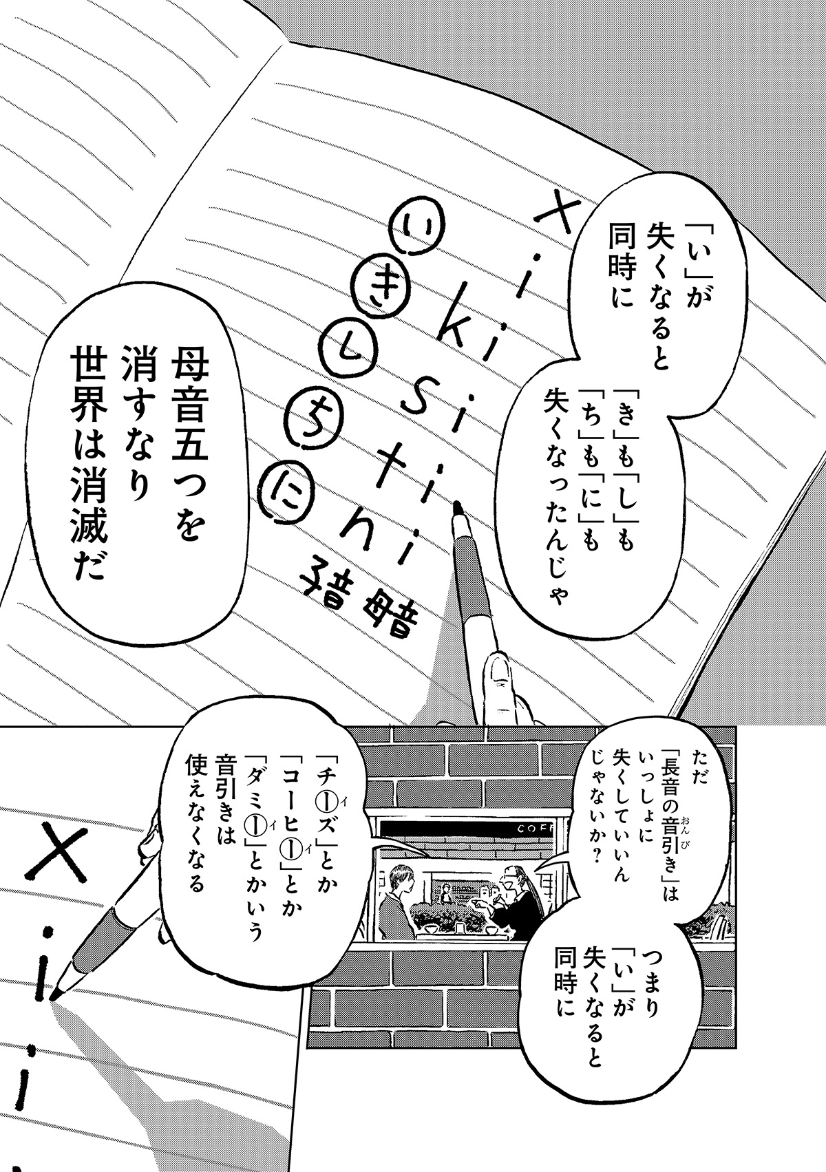 【漫画】筒井康隆『残像に口紅を』漫画化の画像