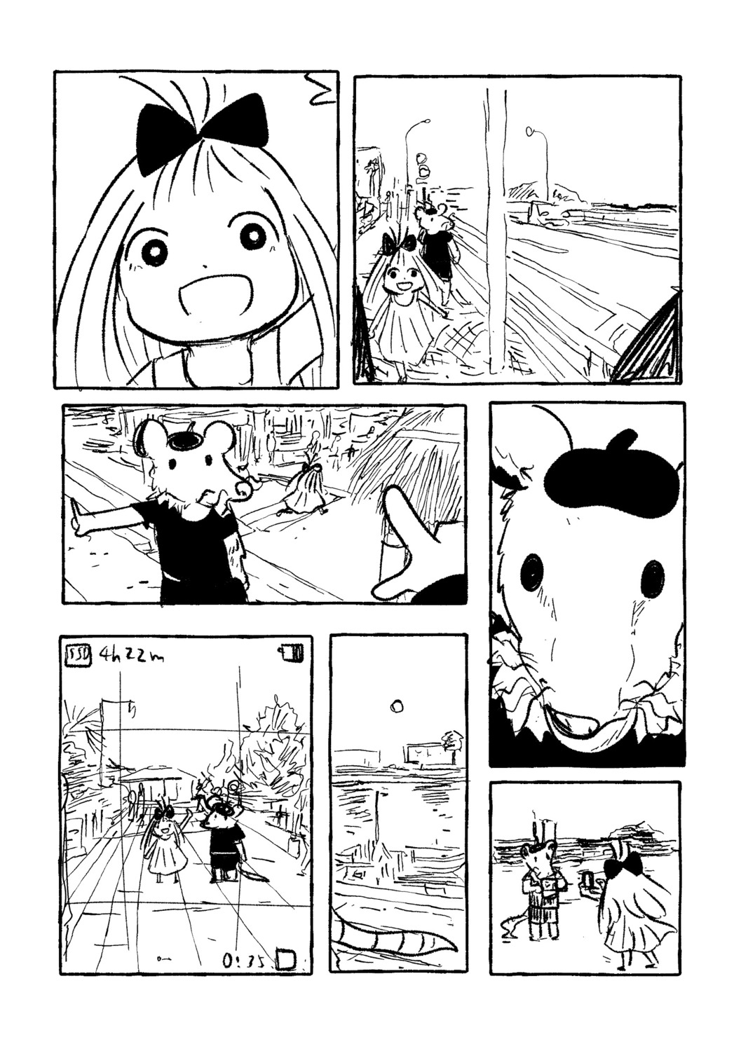 【漫画】漫画家3人、江ノ島で原稿合宿の画像