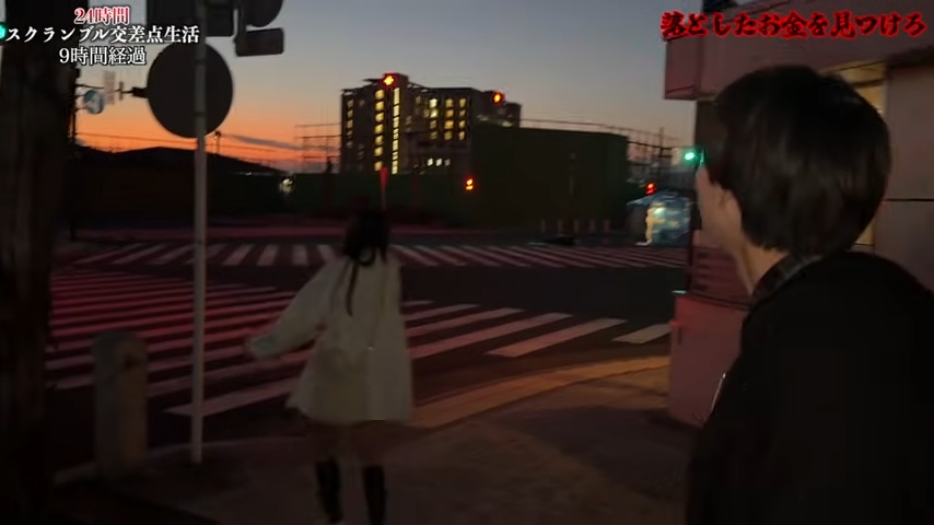 はじめしゃちょースクランブル交差点生活？の画像