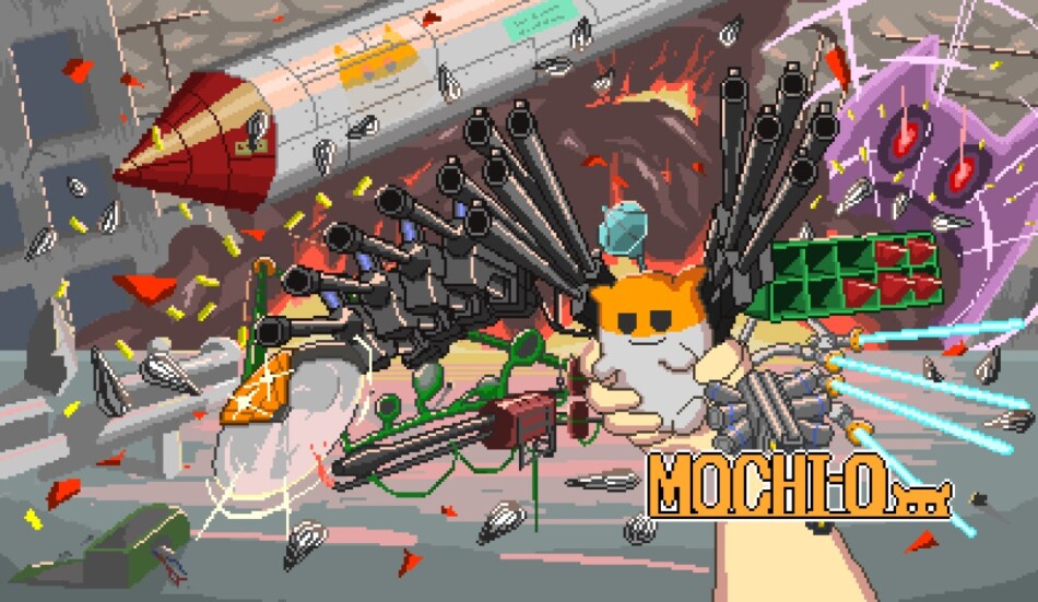 ハムスターで防衛するゲーム『MOCHI-O』