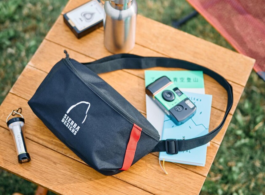 シエラデザインズとのコラボボディーバッグ