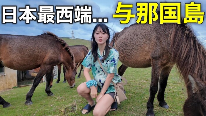 いけちゃん、日本最西端の与那国島を調査　人気ドラマのロケ地を巡る旅に視聴者「面白いし情報満載」