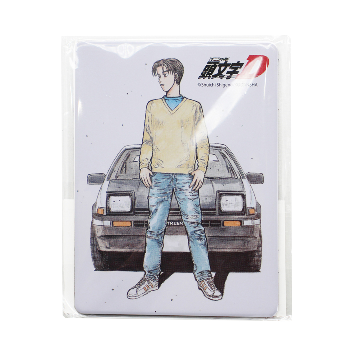 『頭文字D』表紙をモチーフにしたマグネットの画像