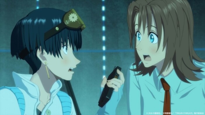 『TRIGUN STARGAZE』第1話先行カット　メリルが行方不明となったヴァッシュの影を追う