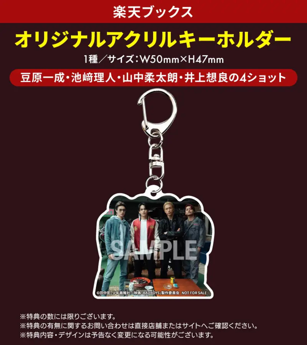 『BADBOYS -THE MOVIE-』Blu-ray&DVDの画像