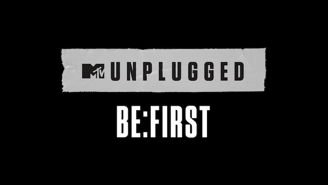 『MTV Unplugged: BE:FIRST』ロゴ