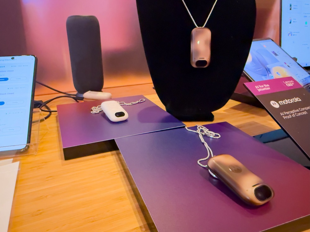 Lenovoネックレス型AIガジェットの可能性の画像