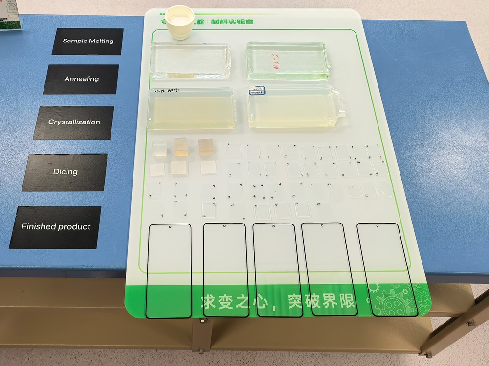 その場でテストしている様子