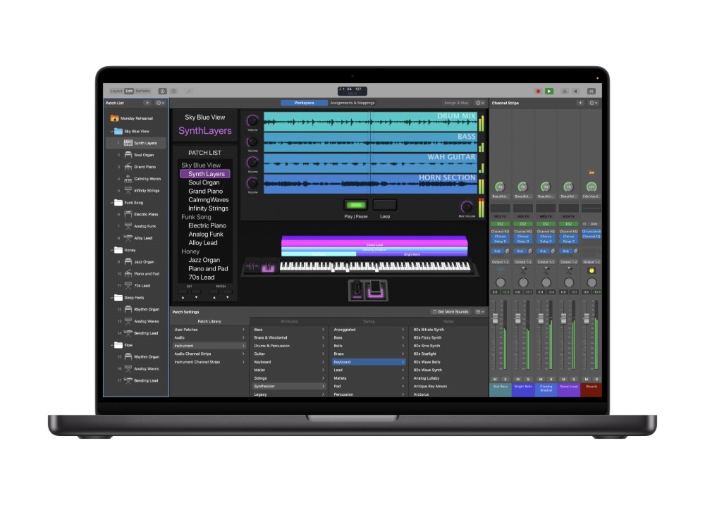 Apple Creator StudioのパッケージにはMainStageも含む