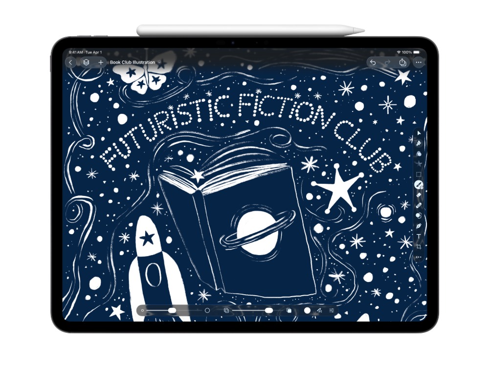 Apple Pencilの機能を活用