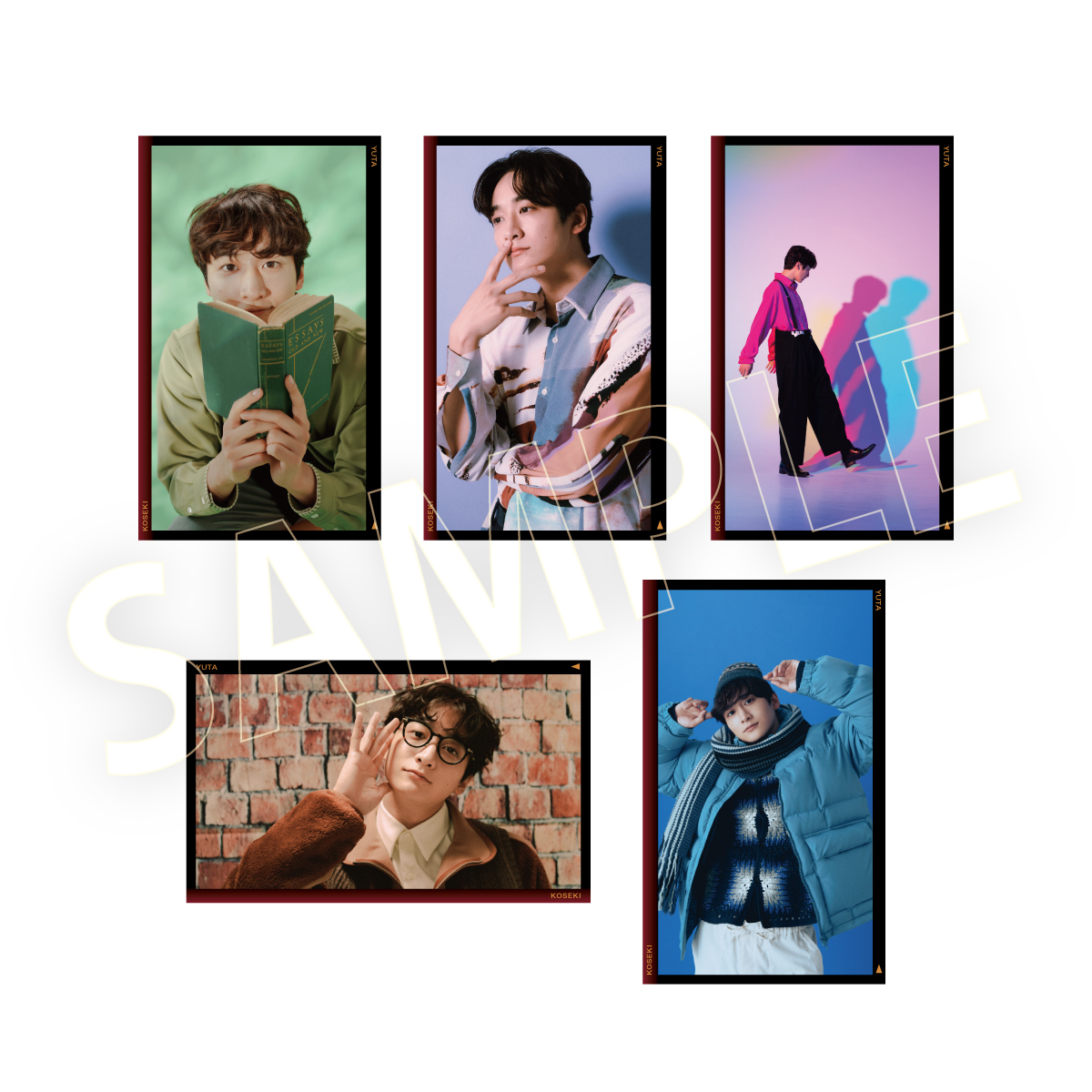 小関裕太「色」がテーマのカレンダー発売の画像