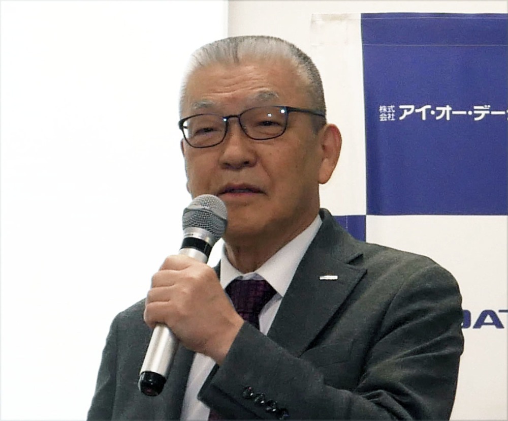 株式会社アイ・オー・データ機器 代表取締役会長 細野昭雄氏