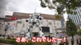 お台場のガンダムに驚愕する外国人YouTuber