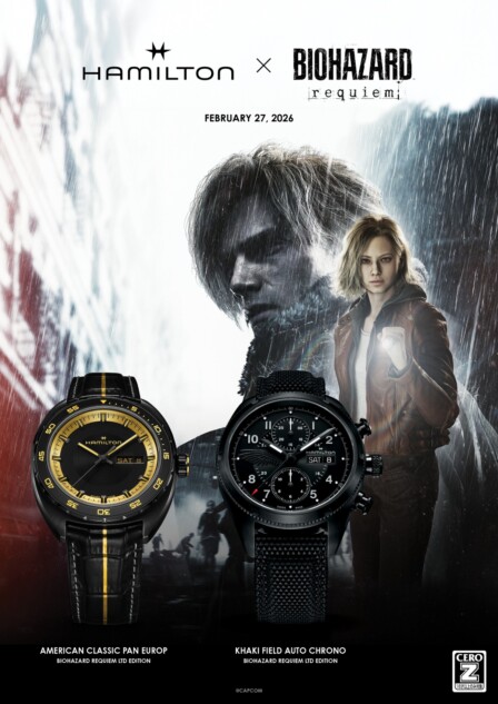 バイオハザードにハミルトンの時計が登場